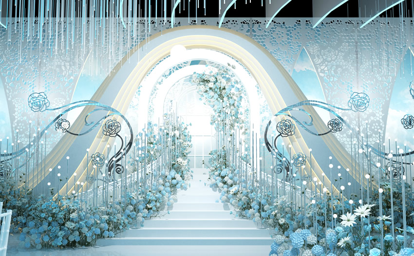 雅江釡香烙馍村水晶厅效果展示